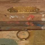 Ancienne boîte à peinture d'artiste