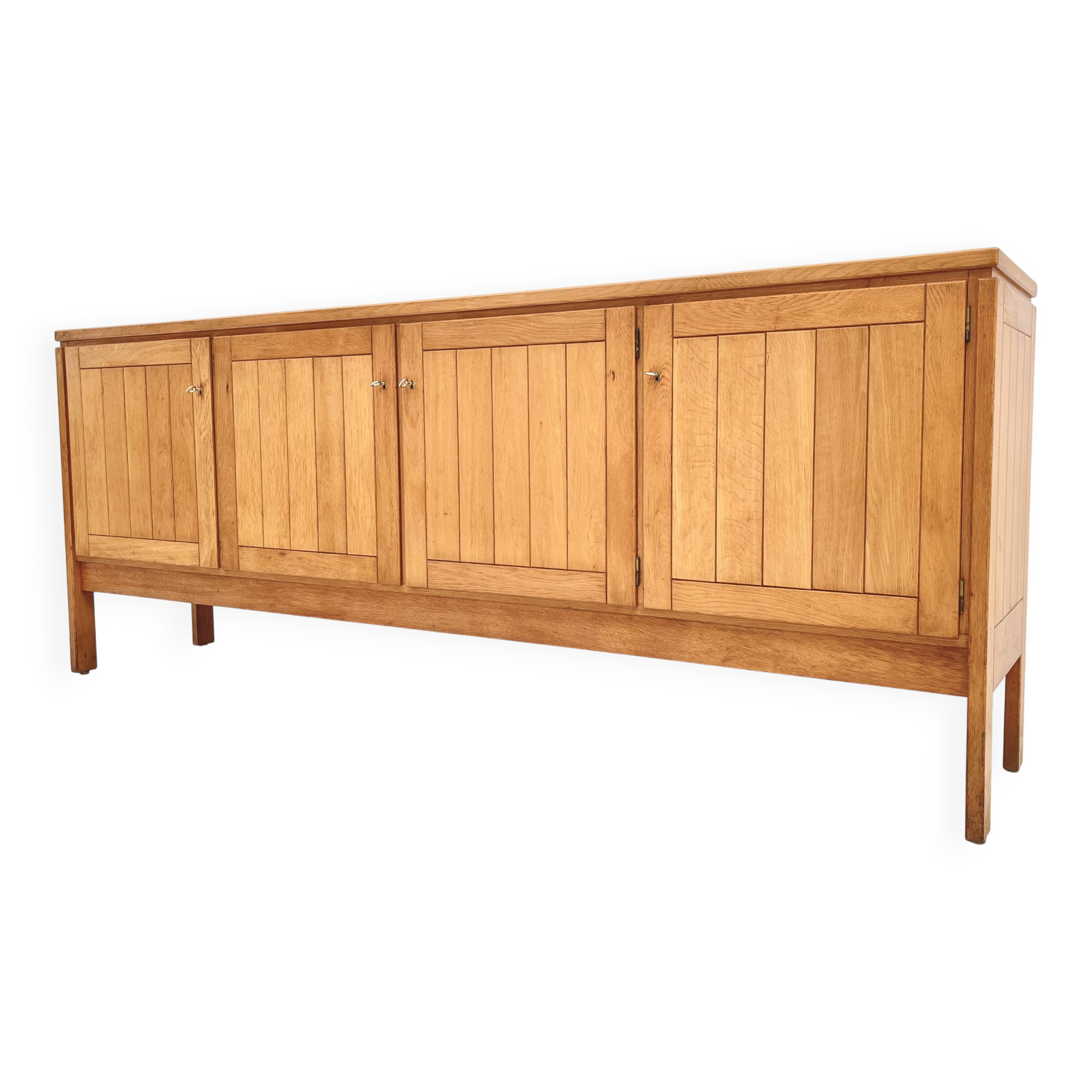 Oak credenza by Van den Berghe Pauvers