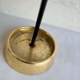 Vintage umbrella stand: black & gold