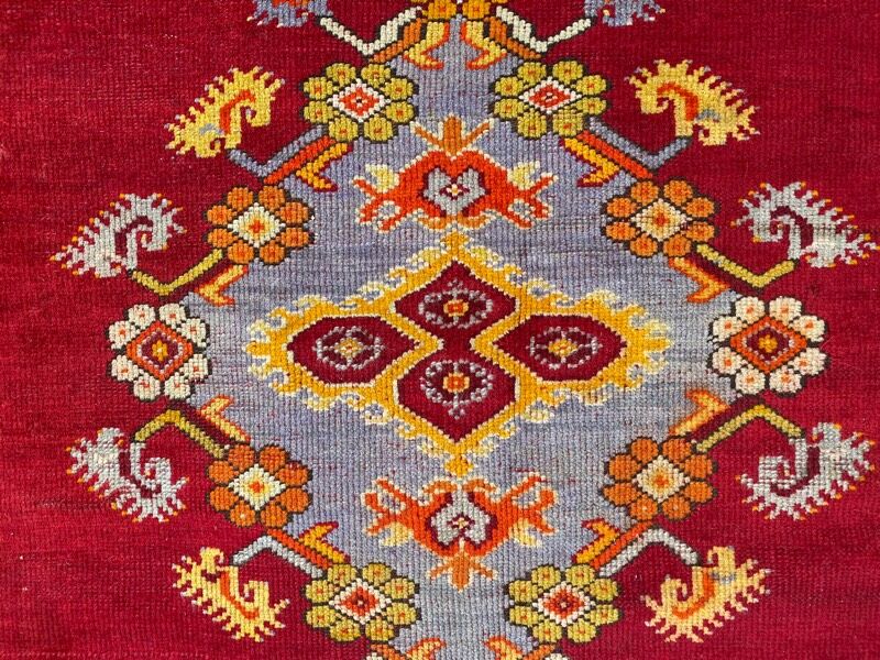 Ancient Turkish carpet Anatolia 110x145 cm