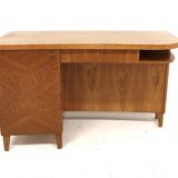 Scandinavian desk in elm, Swedish Modern, Sweden, 1940