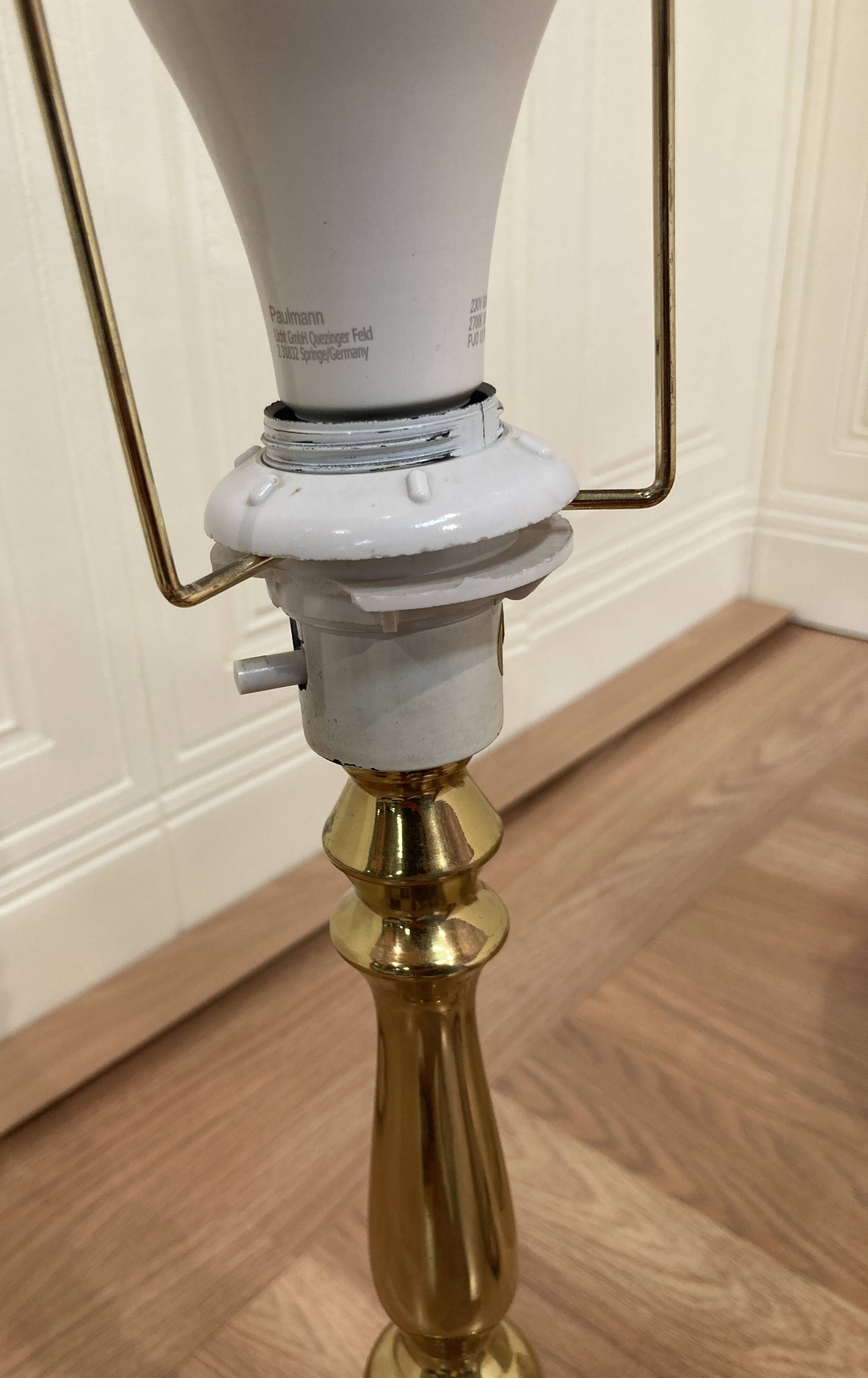 Large scandinavian design lamp 1950.