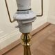 Large scandinavian design lamp 1950.