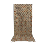 Beni ouarain old moroccan carpet 185 x 417 cm