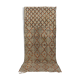 Tapis marocain beni ouarain ancien  185 x 417 cm