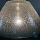 Peill & Putzler cone shaped glass hanging lamp, Germany
