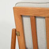 Scandinavian oak armchair, 1950s/60s
