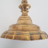Old brass candlestick