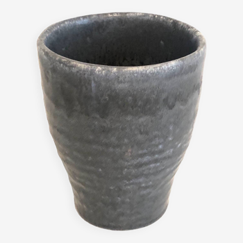 Gray Ceramic Vase