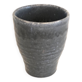 Gray Ceramic Vase