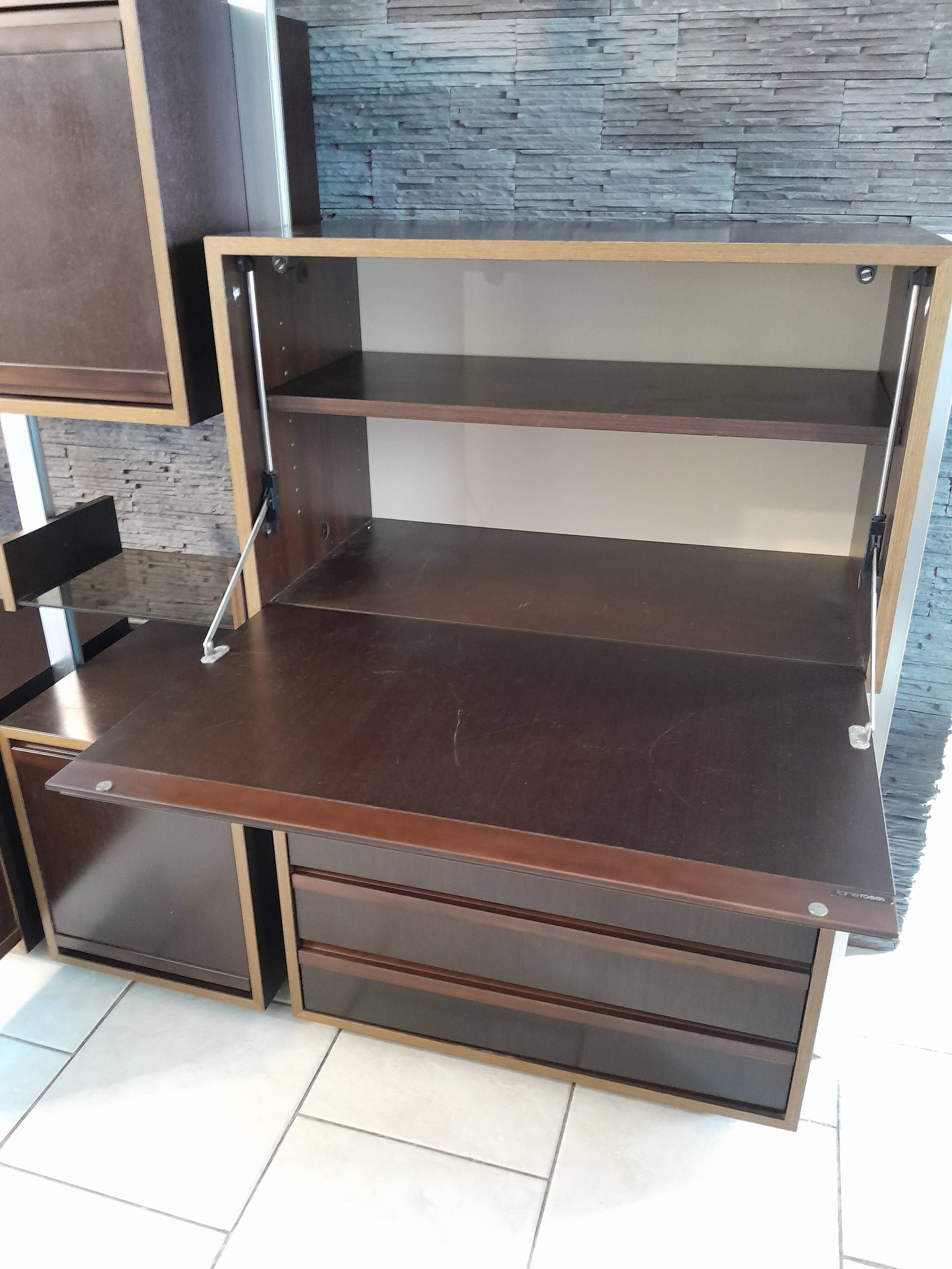 Vintage hanging shelf unit designed by michel ducaroy for ligne roset