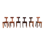 6 chairs t brutalist ski resort circa 1960