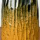 Danish studio pottery vase from the mid-20th century by Ernst Pottery, Faxe, 1960s.