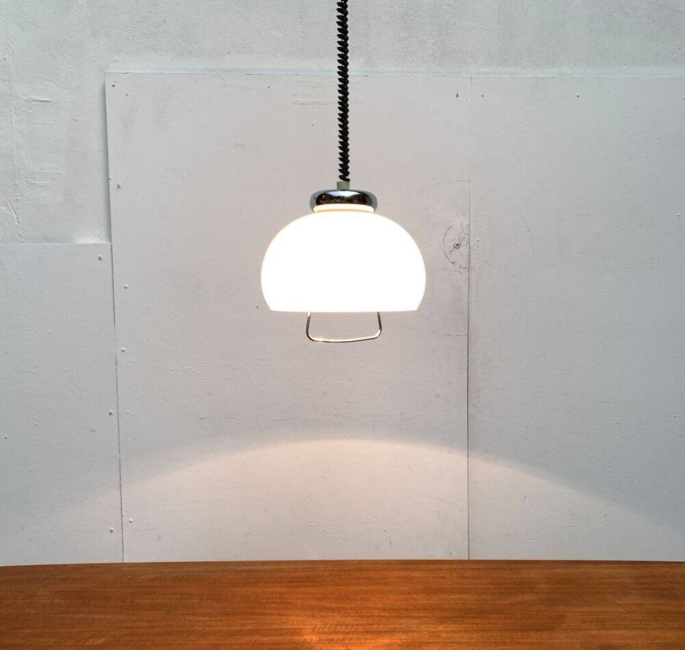 Italian glass pendant from the mid-century, 1960s.