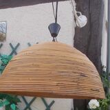 Rattan hanging lamp