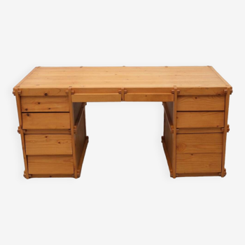 Modernist Pine Desk, 1970