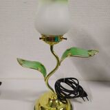 Tulip flower lamp to put down