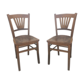 Pair of bistro chairs