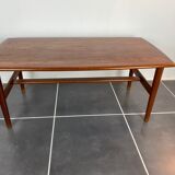 Vintage Scandinavian teak coffee table 1960