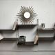 Metal string shelf