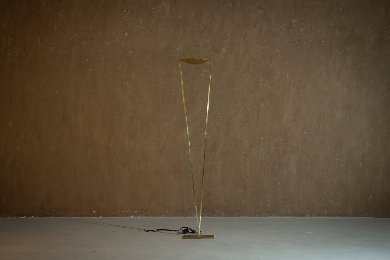 Lampe Vintage Victory Gold par Artoff, Italie, années 1980.