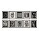 10 screen prints by Victor Vasarely, linear portfolio Editions du Griffo