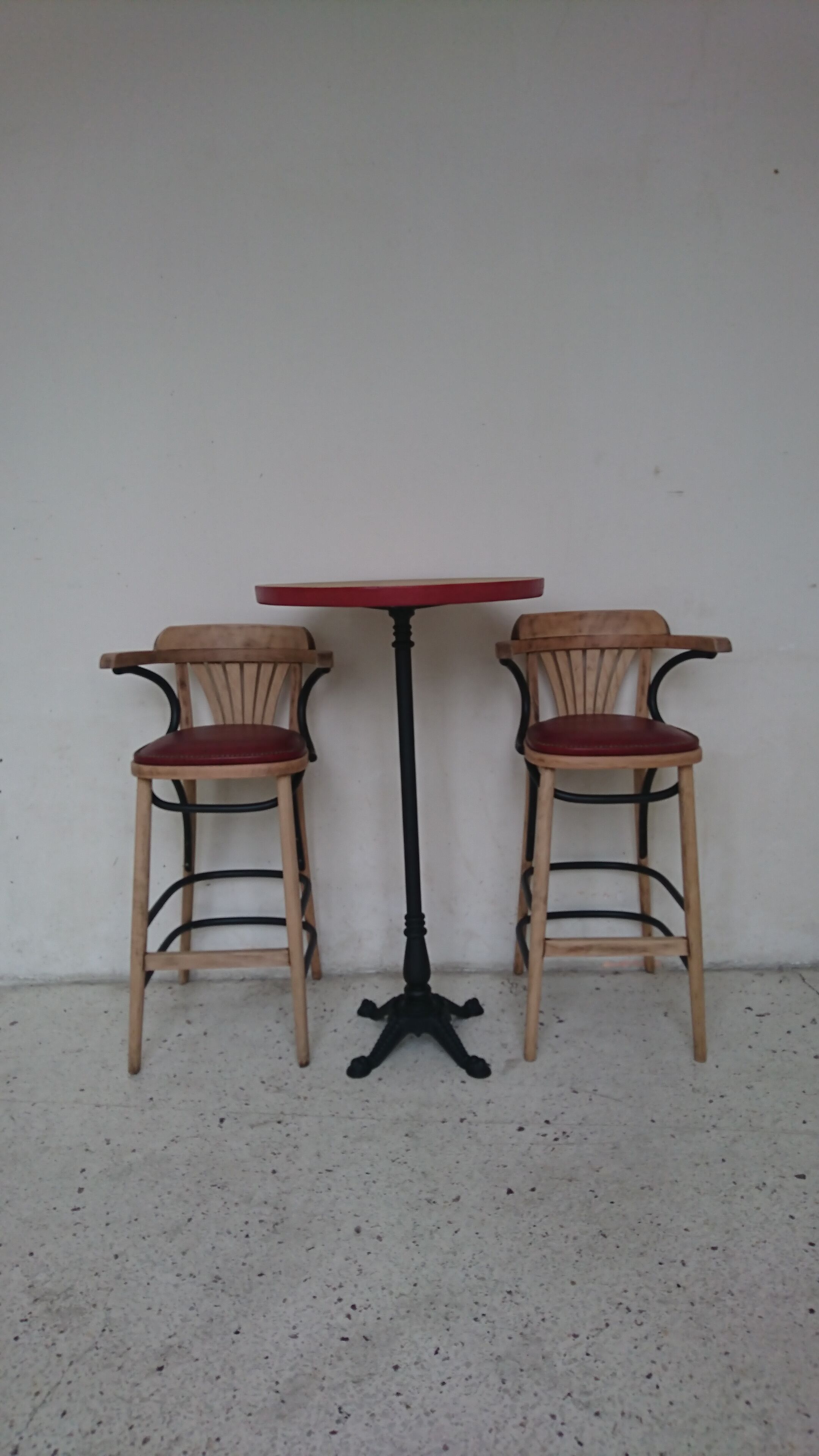 Table haute bistrot