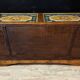 Tyrolean Wedding Chest Painted and Dated 1855