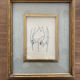 Handmade embroidery framed