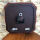 Old clock clock jaz quartz contour wood vintage