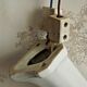 Français antique art déco style porcelaine blanche applique murale simple et ombre