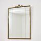 Vintage mirror signed Création Atelier J.A Paris – Registered model, silvering