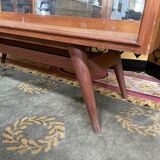 Scandinavian bookcase in oak 1960