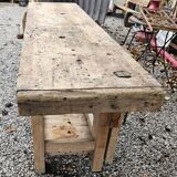 beech cabinetmaker's workbench