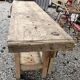 beech cabinetmaker's workbench