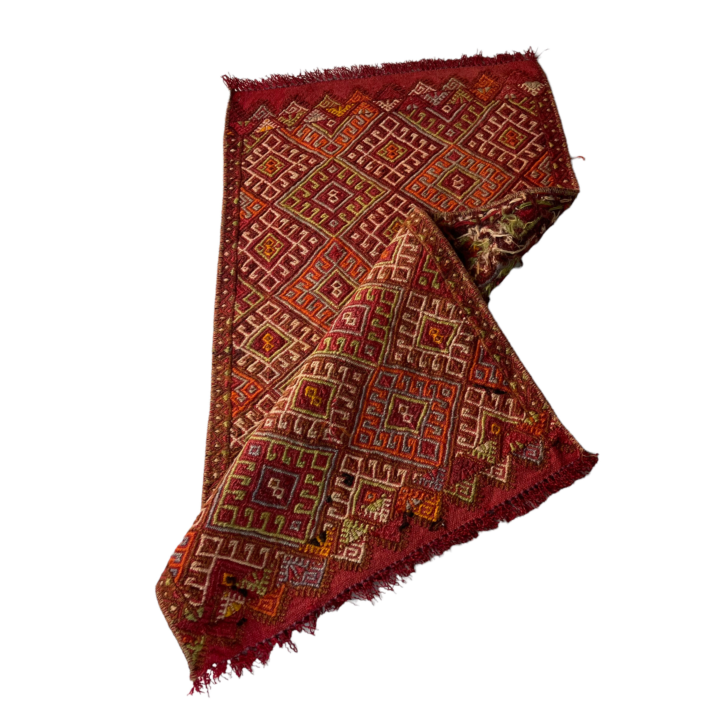 Tapis kilim turc vintage 93 x 50 cm