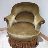 Paire de Fauteuils crapaud