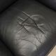 Leather armchair, Italian design, 1960s, production: Italy