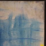 Abstract painting signed and dated 2009
