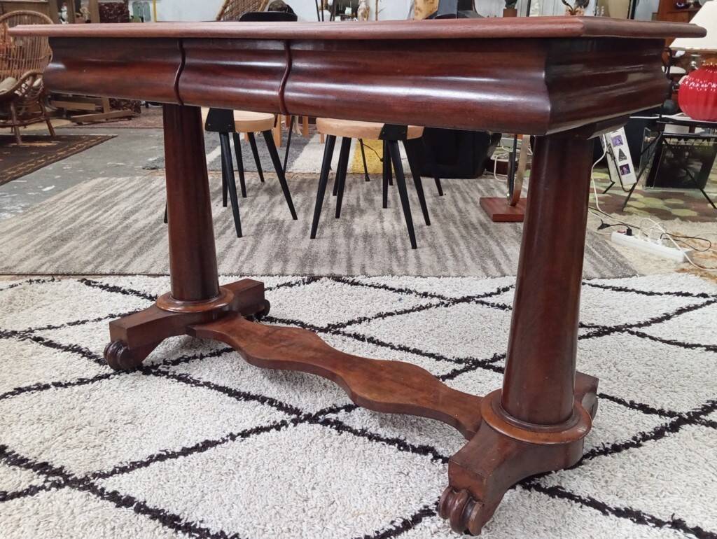 Regency mahogany console desk 19th century