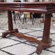 Regency mahogany console desk 19th century