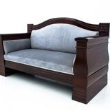 Biedermeier sofa, Northern Europe, circa 1860