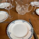 Set of 6 dessert plates St Amand & Hamage