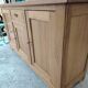 Low sideboard in light solid oak with 3 doors and 1 drawer.