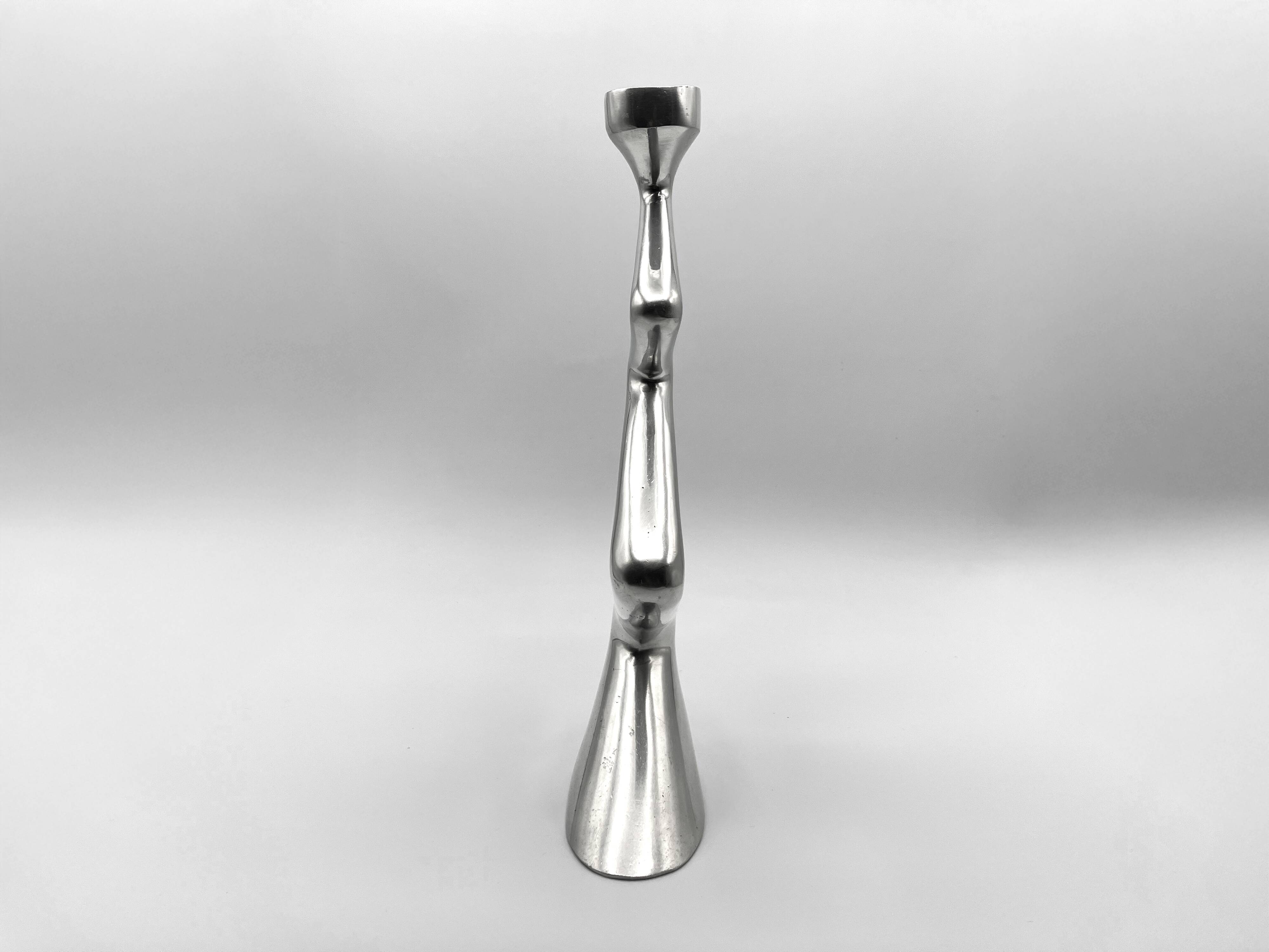 Zig Zag Modernism Candle Holder • Matthew Hilton for SCP • 1987 • signed