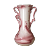 Art nouveau pink vase