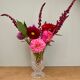 Antique glass vase
