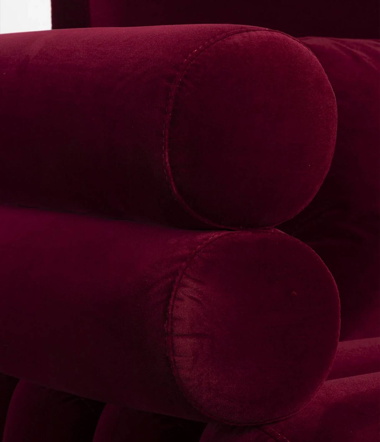 Velvet armchair