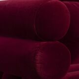 Velvet armchair