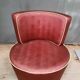 Fauteuil vintage rouge